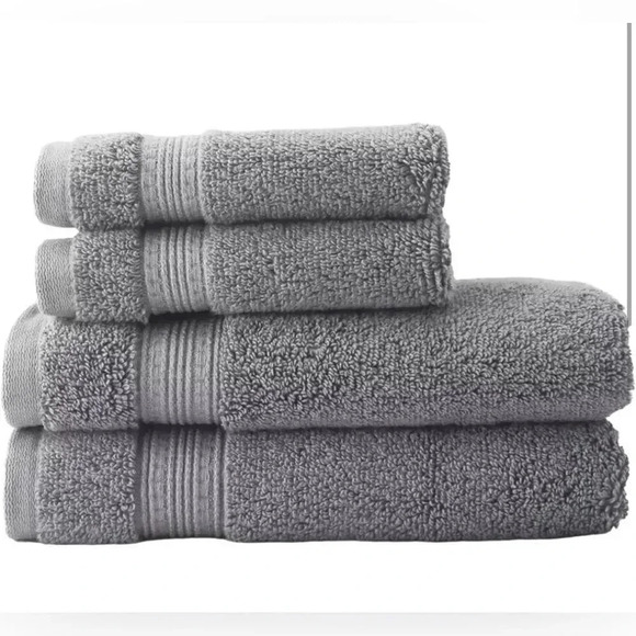 Charisma Soft 4-piece Hand and Washcloth Towel Set - Picture 1 of 4